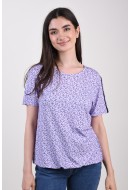 Bluza Dama Sunday 6424 Lilac/Dots